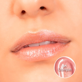 SET DE 12 TONOS GLOW'N'GLOSSY LIP GLOSS
