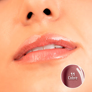 SET DE 12 TONOS GLOW'N'GLOSSY LIP GLOSS