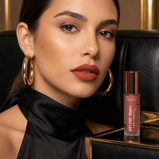 DIVINE MATTE LABIAL LÍQUIDO CREMOSO (02 Rojo Embrujo)