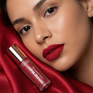 DIVINE MATTE LABIAL LÍQUIDO CREMOSO (08 Rubí Salvaje)