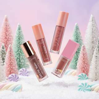SET NAVIDEÑO LIP TEASER 1 (LIQUID LIPSTICK, LIP GLOSS, LIP OIL, LIP PLUMPER)